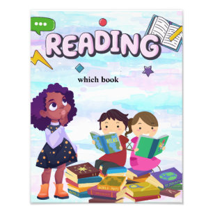 reading photo print