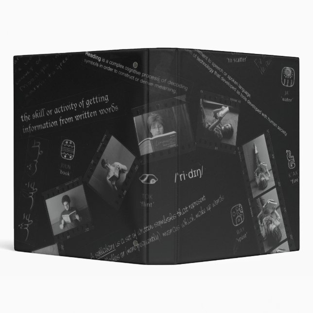 Reading Photogram Binder (Background)