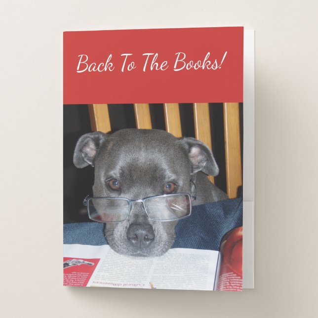 Reading Puppy Pocket Folder (Front)