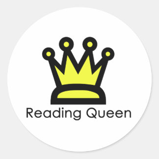 Reading Queen Sticker