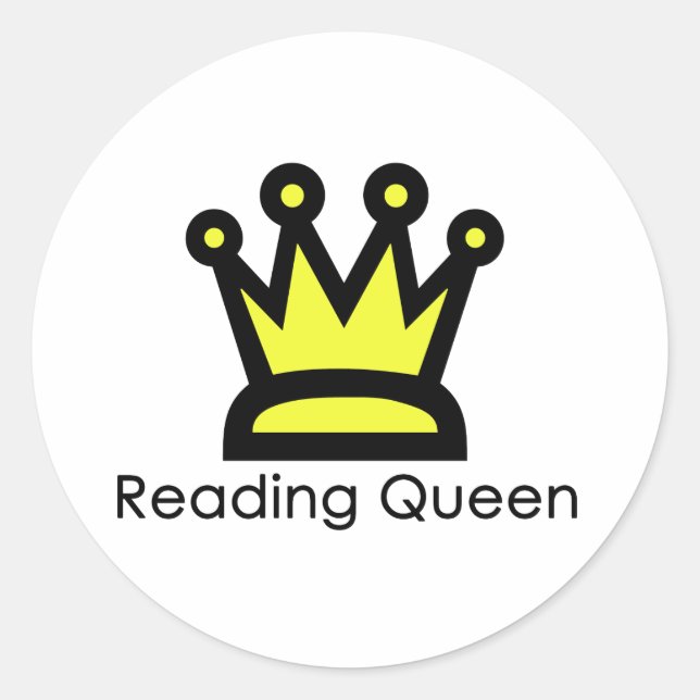 Reading Queen Sticker (Front)
