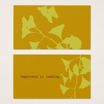 Reading Quotation Elegant Autumn  Golden Leaves by 911business at Zazzle
