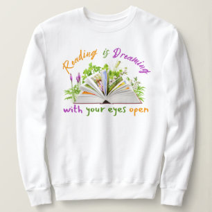 Reading Quote Women’s Sweatshirt – Cozy Book Lover