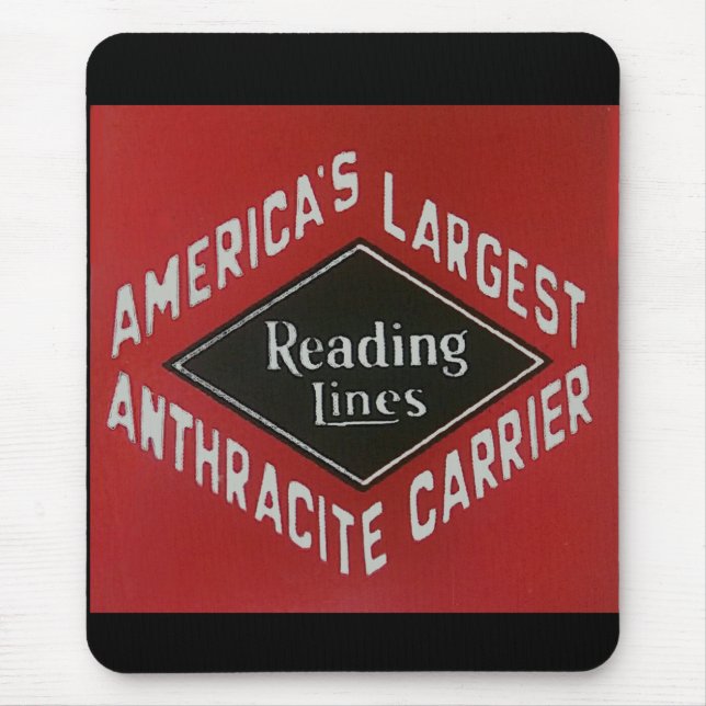 Reading Railroad Anthracite Coal  Mouse Pad (Front)