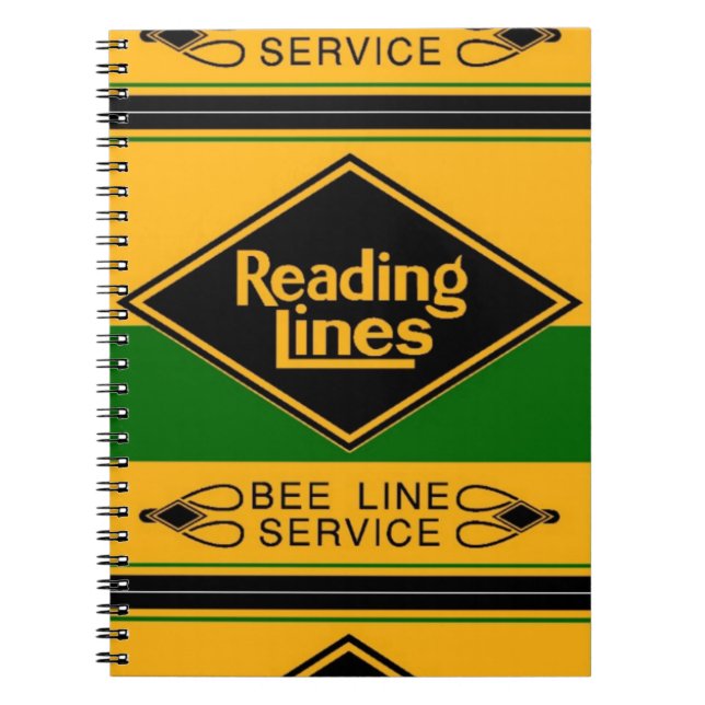 Reading Railroad,Bee Line Service Notebooks (Front)