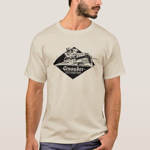 Reading Railroad Crusader Streamliner T_Shirts