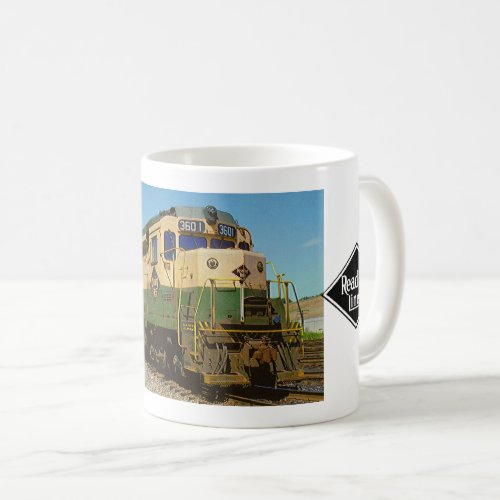 Reading Railroad GP_30 3601 Coffee Mug