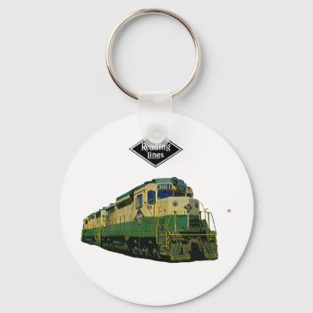 Reading Railroad Gp-30 #3601    Keychain by stanrail at Zazzle