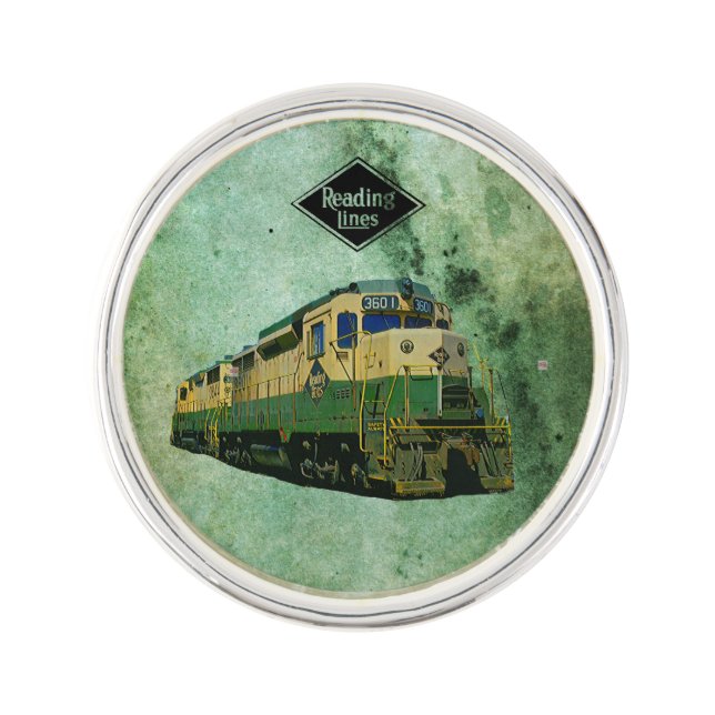 Reading Railroad GP-30 #3601    Lapel Pin (Front)