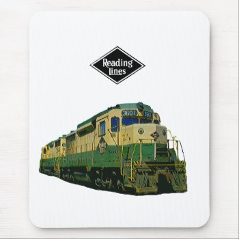 Reading Railroad Gp-30 #3601   Mouse Pad by stanrail at Zazzle