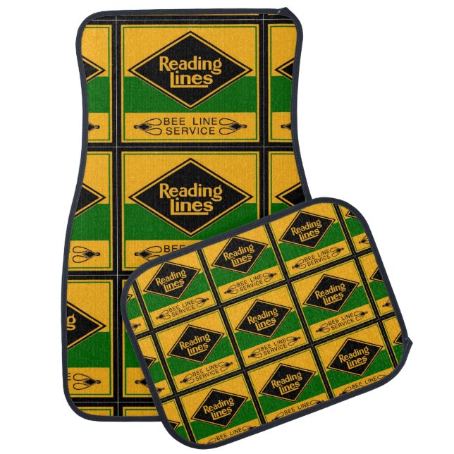 Reading Railroad Lines, Bee Line Service Car Mats (Set)