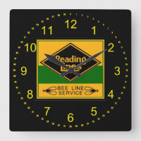 Reading Railroad Lines, Bee Line Service Wall
