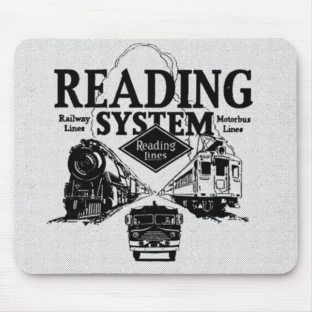 Reading Railroad System 1942 Mouse Pad (Front)