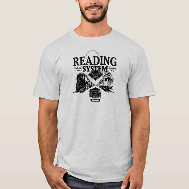 Reading Railroad System 1942 T-Shirt (Front)