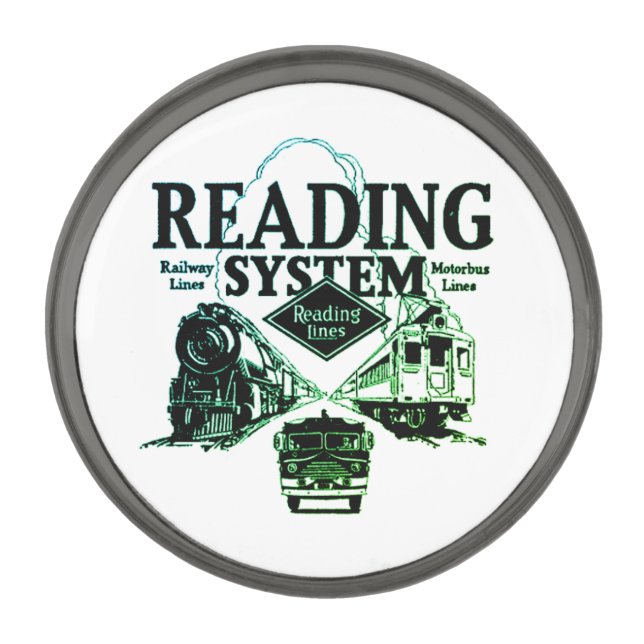  Reading Railroad system lapel Pin (Front)