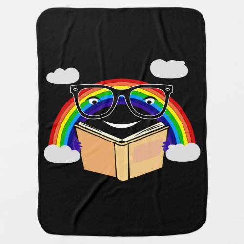 Reading Rainbow Baby Blanket