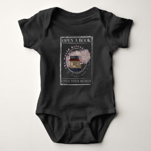 Reading, Reading Lovers, Librarian Book Club Books Baby Bodysuit