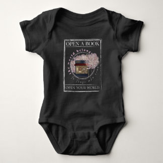 Reading, Reading Lovers, Librarian Book Club Books Baby Bodysuit