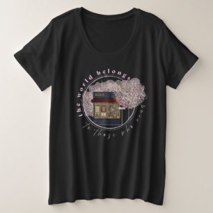Reading, Reading Lovers, Librarian Book Club Books Plus Size T-Shirt