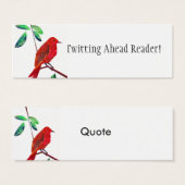 Reading Reward Minicard (Front & Back)