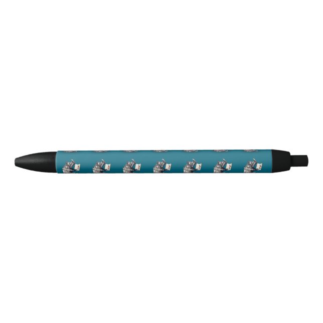 Reading Rhinoceros loves books Pen (Front)