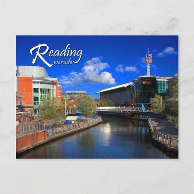 Reading Riverside Postcard (Front)