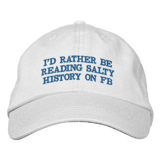 Reading Salty History Embroidered Baseball Cap