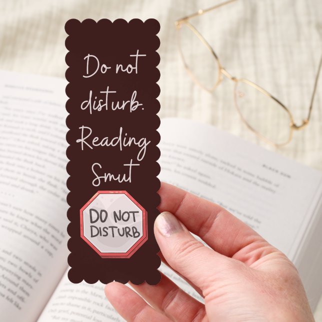 Reading Smut Do Not Disturb Custom Name Bookmarks (Hand)