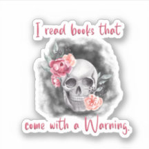 Reading Sticker, Booknerd, Gift for Book Lover