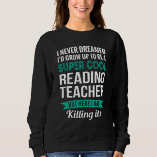 Reading Teacher Appreciation Sweatshirt