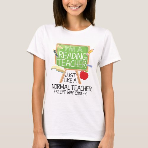Reading Teacher  T_Shirt