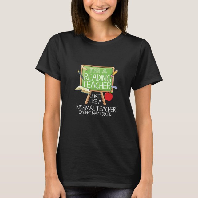 Reading Teacher T-Shirt (Front)