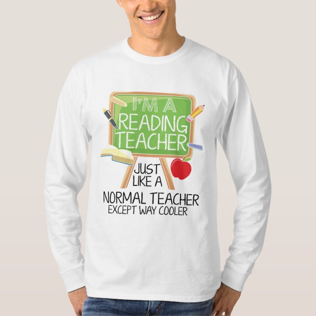 Reading Teacher T-Shirt (Front)