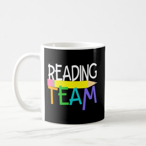 Reading Team Squad Teacher Back To School English Coffee Mug