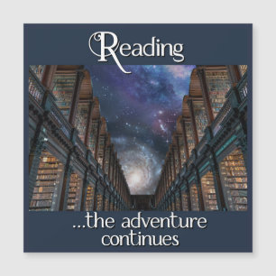 Reading, the adventure continues