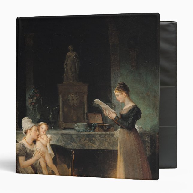 Reading the Letter 3 Ring Binder (Front/Inside)