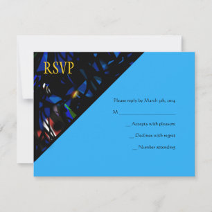 READING THE TORAH Bar Bat Mitzvah Reply Card
