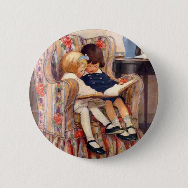 Reading Together Button (Front)