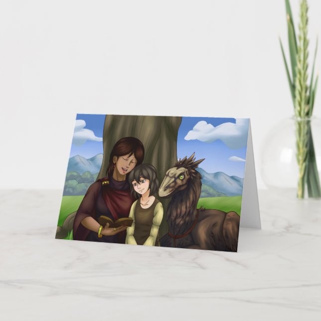 Reading Together Card (Front)