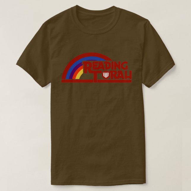 Reading Torah T-Shirt (Design Front)