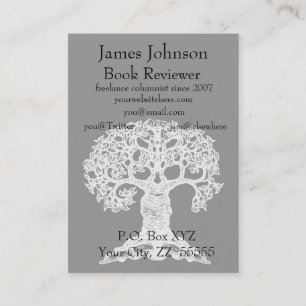 Reading Tree Regular Business Card Chubbie