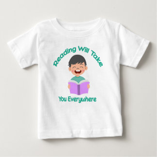 Reading Will Take You Everywhere Baby T-Shirt