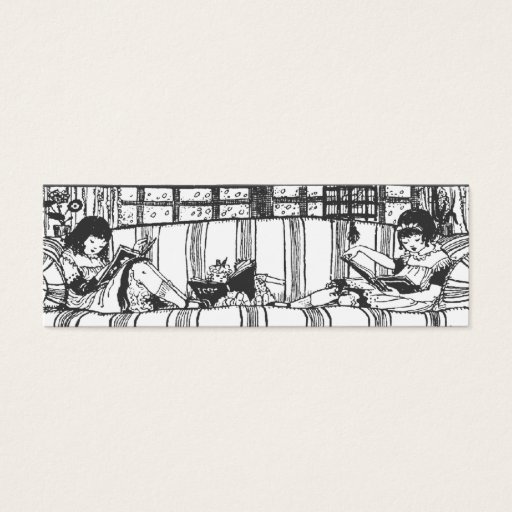 Customizable Reading with Dolly Business Card