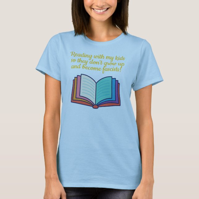 Reading With My Kids T-Shirt (Front)