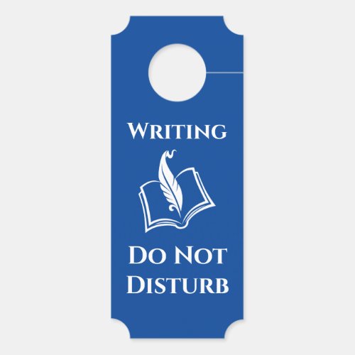 Reading  Writing Do Not Disturb Door Hanger