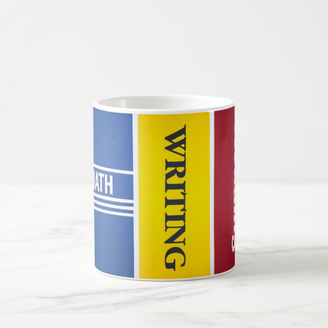 Reading Writing Math Mug (Center)