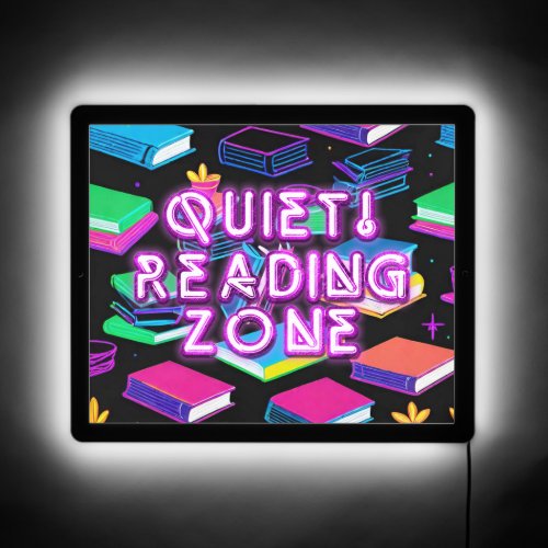 Reading Zone Colorful 2 LED Sign