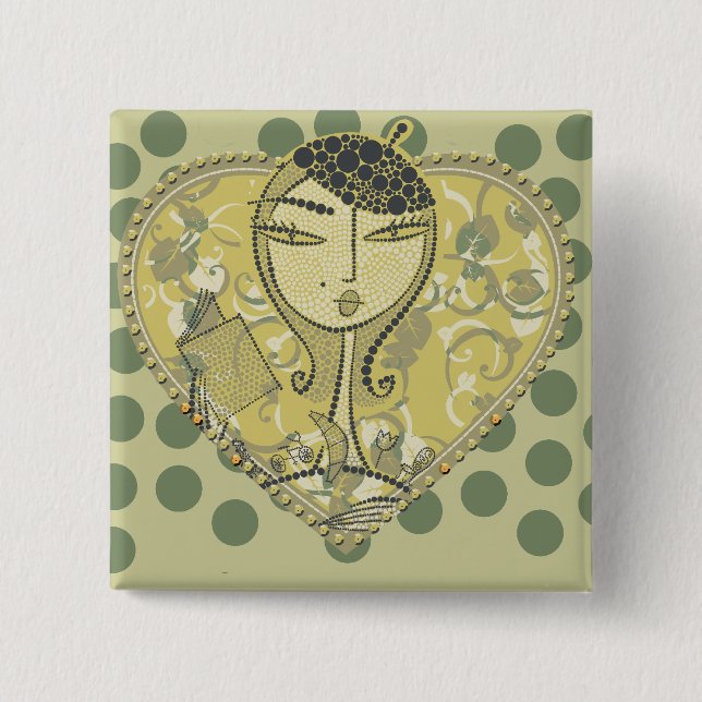 Reading's The Fashion Tshirts and Gifts Pinback Button (Front)