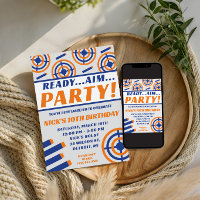 Ready, Aim, Party! Nerf Gun Themed Birthday Party