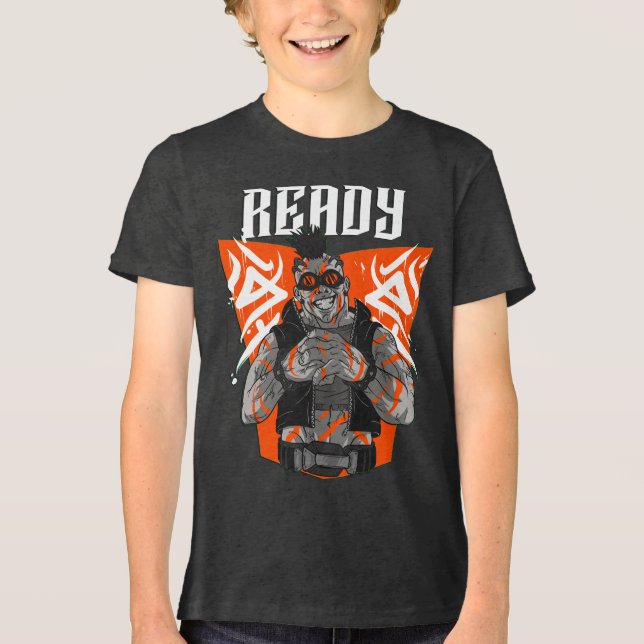 Ready Bella+Canvas Youth Tri-blend T-Shirt Shirt (Front)